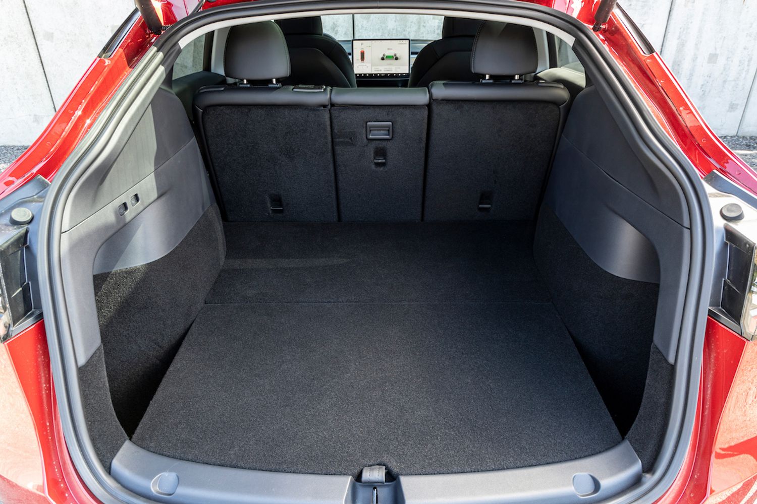 Tesla Model Y boot space